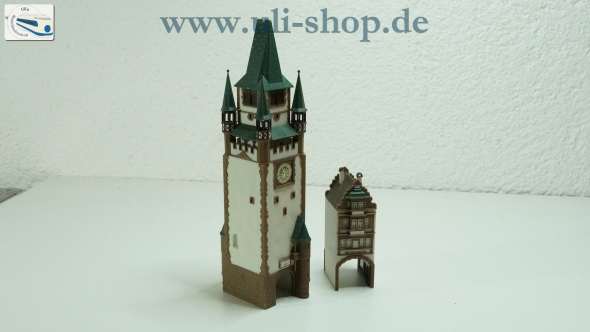 N Modellhaus (Nr. 0256) Stadtturm Freiburg bespielt
